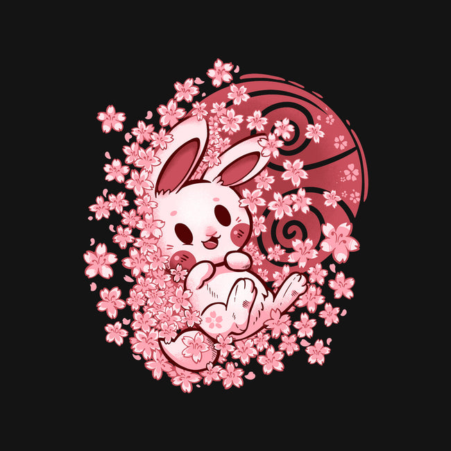 Spring Blossom Bunny-Unisex-Crew Neck-Sweatshirt-TechraNova