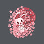 Spring Blossom Bunny-Womens-V-Neck-Tee-TechraNova