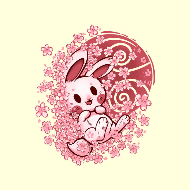 Spring Blossom Bunny-None-Outdoor-Rug-TechraNova