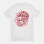 Spring Blossom Bunny-Womens-Fitted-Tee-TechraNova