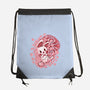 Spring Blossom Bunny-None-Drawstring-Bag-TechraNova