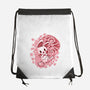 Spring Blossom Bunny-None-Drawstring-Bag-TechraNova