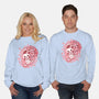 Spring Blossom Bunny-Unisex-Crew Neck-Sweatshirt-TechraNova