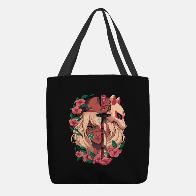 Sakura Blade-None-Basic Tote-Bag-Bruno Mota