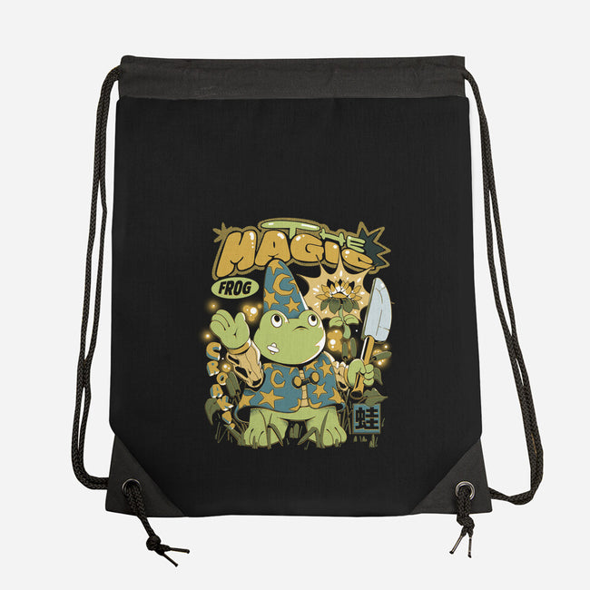 Magic Frog-None-Drawstring-Bag-ilustrata