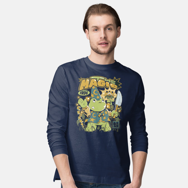 Magic Frog-Mens-Long Sleeved-Tee-ilustrata