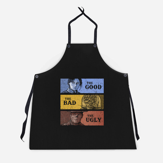 Vintage Wasteland-Unisex-Kitchen-Apron-kg07