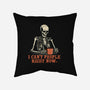 I Can't People Right Now-None-Non-Removable Cover w Insert-Throw Pillow-glitchygorilla