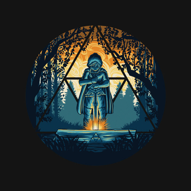 Sword In The Woods-Unisex-Crew Neck-Sweatshirt-rmatix