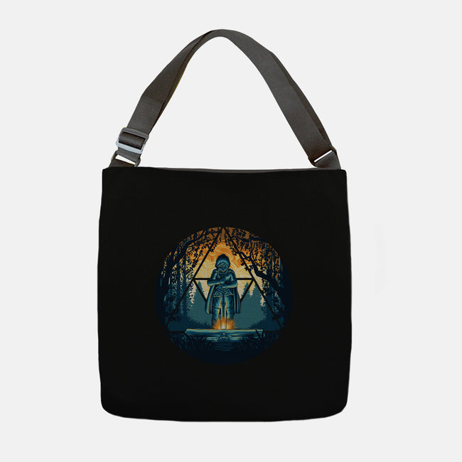 Sword In The Woods-None-Adjustable Tote-Bag-rmatix