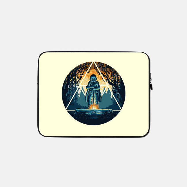 Sword In The Woods-None-Zippered-Laptop Sleeve-rmatix