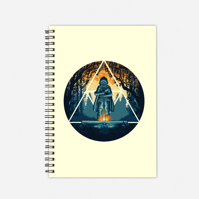 Sword In The Woods-None-Dot Grid-Notebook-rmatix