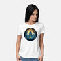 Sword In The Woods-Womens-Basic-Tee-rmatix