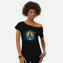 Sword In The Woods-Womens-Off Shoulder-Tee-rmatix