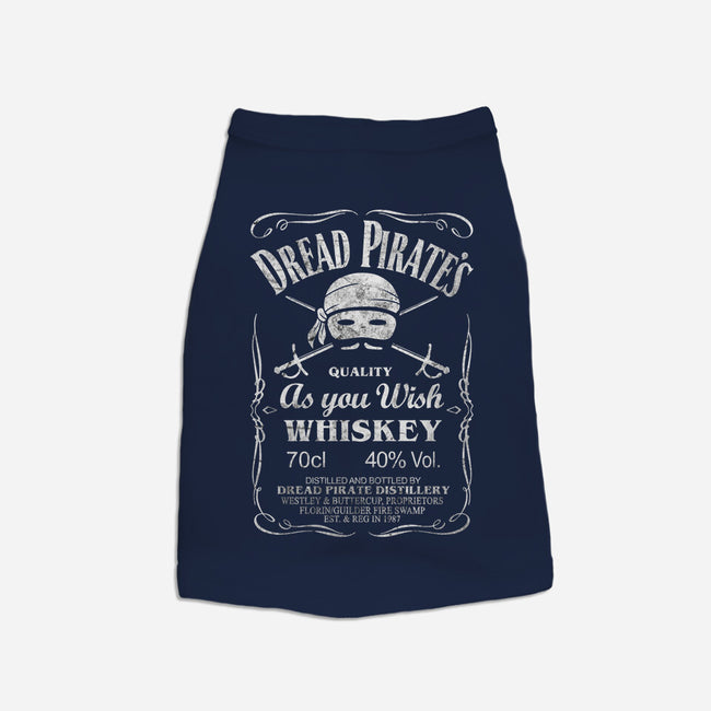 Dread Pirate's Whiskey-Cat-Basic-Pet Tank-NMdesign