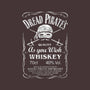 Dread Pirate's Whiskey-None-Removable Cover w Insert-Throw Pillow-NMdesign