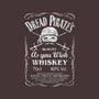 Dread Pirate's Whiskey-None-Removable Cover-Throw Pillow-NMdesign