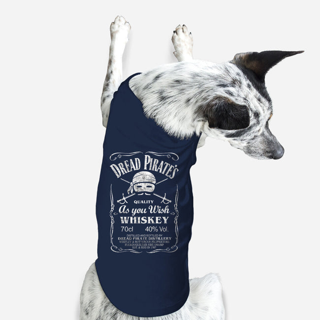 Dread Pirate's Whiskey-Dog-Basic-Pet Tank-NMdesign