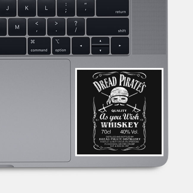 Dread Pirate's Whiskey-None-Glossy-Sticker-NMdesign