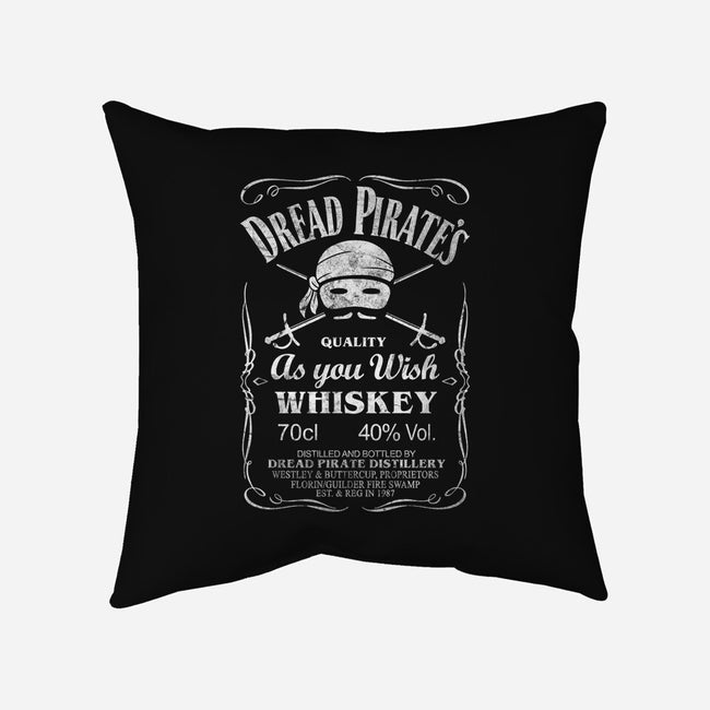 Dread Pirate's Whiskey-None-Removable Cover w Insert-Throw Pillow-NMdesign