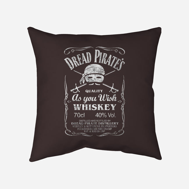 Dread Pirate's Whiskey-None-Removable Cover w Insert-Throw Pillow-NMdesign