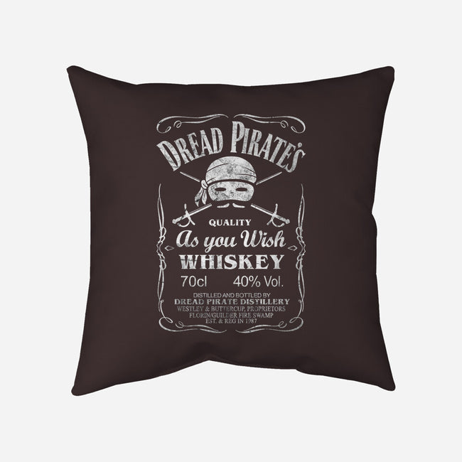 Dread Pirate's Whiskey-None-Removable Cover-Throw Pillow-NMdesign