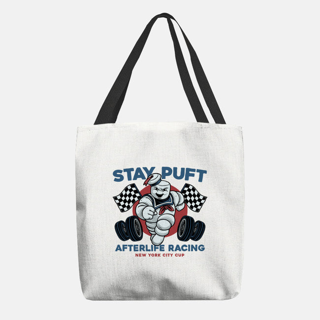 Join The Afterlife Racing-None-Basic Tote-Bag-glitchygorilla