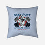 Join The Afterlife Racing-None-Removable Cover-Throw Pillow-glitchygorilla