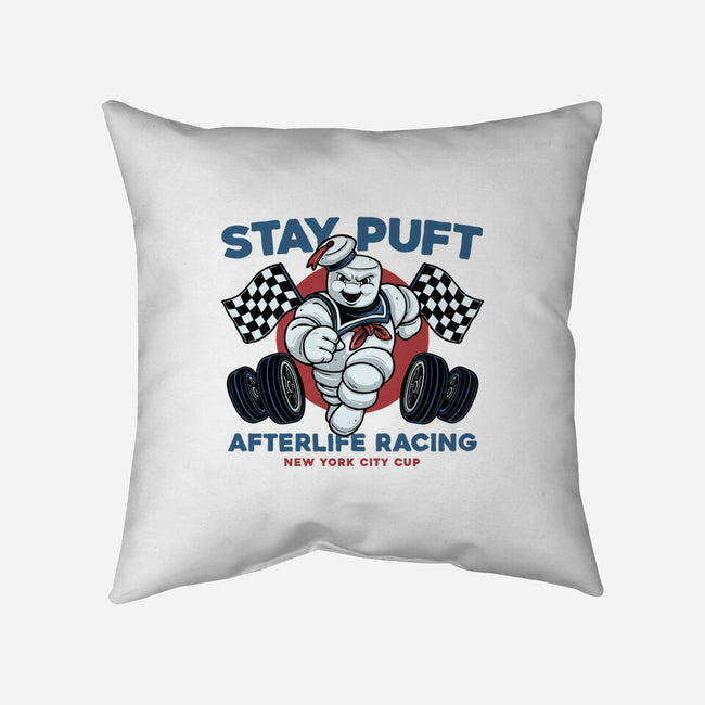 Join The Afterlife Racing-None-Removable Cover-Throw Pillow-glitchygorilla