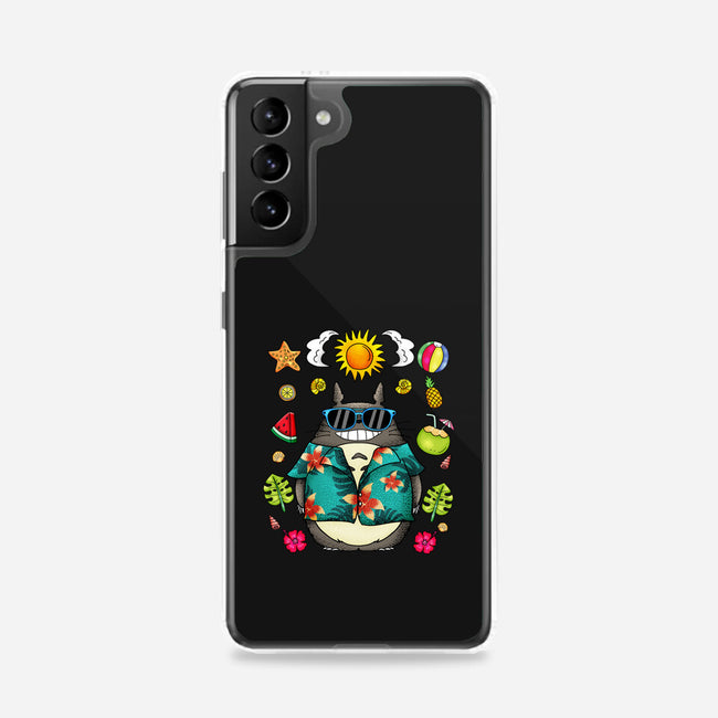 Tropical Totoro-Samsung-Snap-Phone Case-JamesQJO