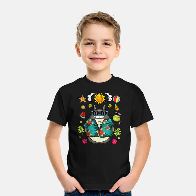 Tropical Totoro-Youth-Basic-Tee-JamesQJO