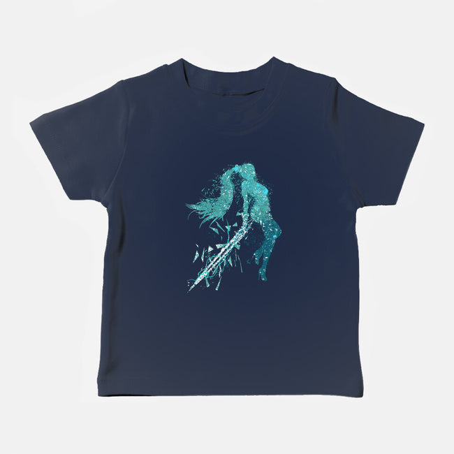 Project Eve Stellar Blade-Baby-Basic-Tee-rocketman_art