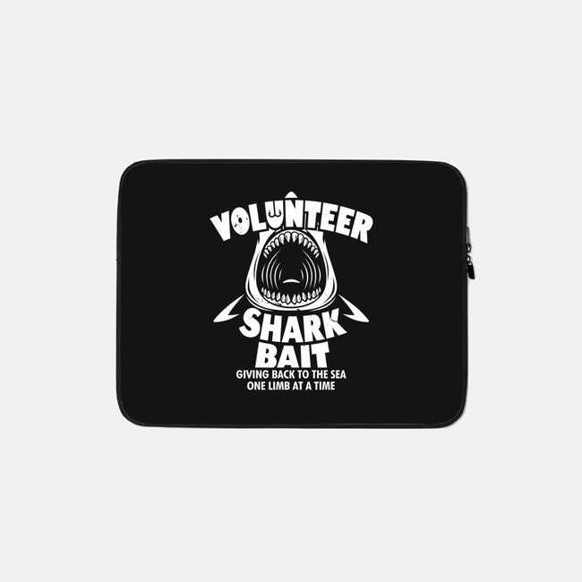 Volunteer Shark Bait-None-Zippered-Laptop Sleeve-Boggs Nicolas