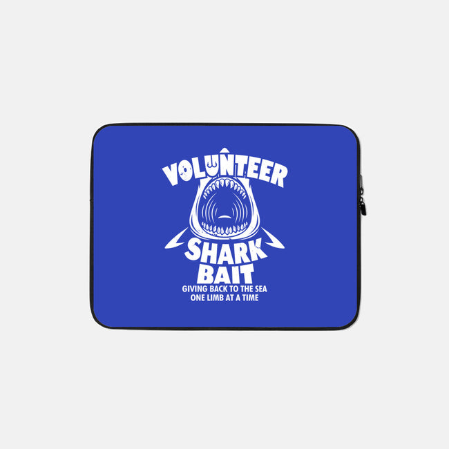 Volunteer Shark Bait-None-Zippered-Laptop Sleeve-Boggs Nicolas