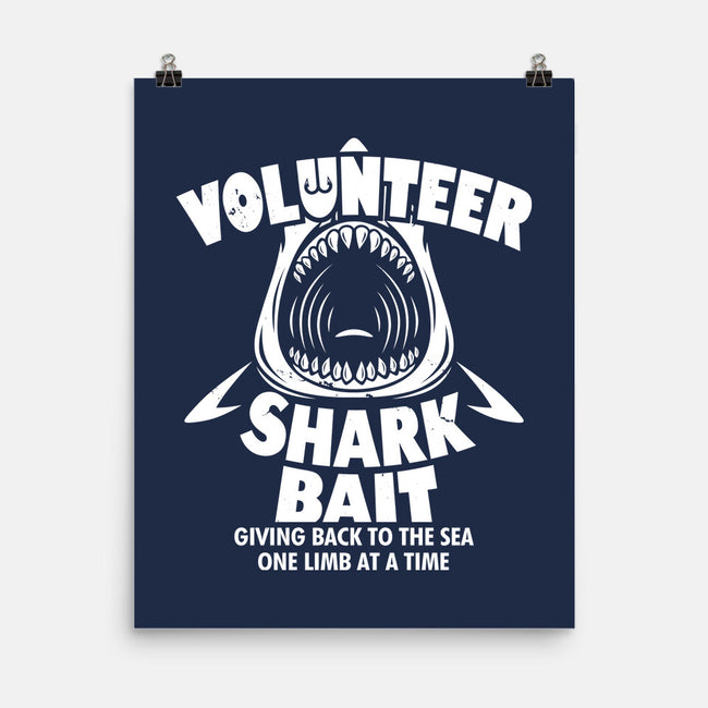 Volunteer Shark Bait-None-Matte-Poster-Boggs Nicolas