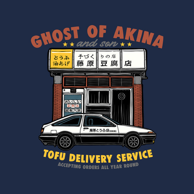 Ghost Of Akina-None-Fleece-Blanket-glitchygorilla