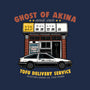 Ghost Of Akina-None-Removable Cover w Insert-Throw Pillow-glitchygorilla