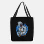 Thunderstorm Samurai-None-Basic Tote-Bag-Bruno Mota