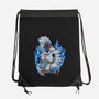 Thunderstorm Samurai-None-Drawstring-Bag-Bruno Mota