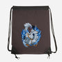 Thunderstorm Samurai-None-Drawstring-Bag-Bruno Mota