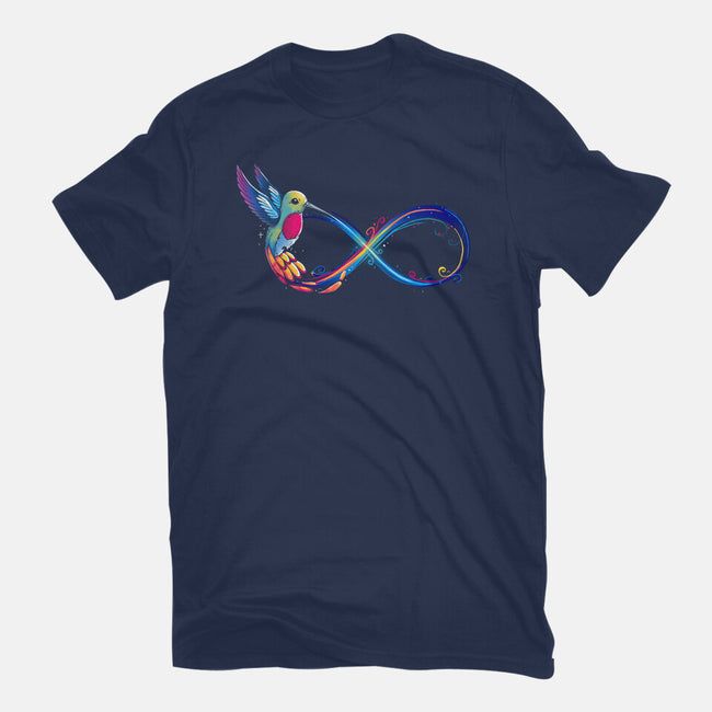 Infinity Bird-Womens-Fitted-Tee-Vallina84