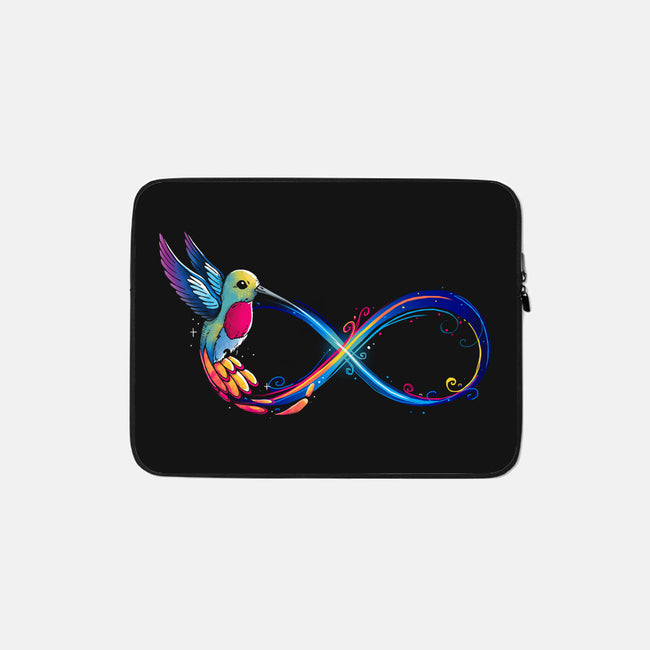 Infinity Bird-None-Zippered-Laptop Sleeve-Vallina84