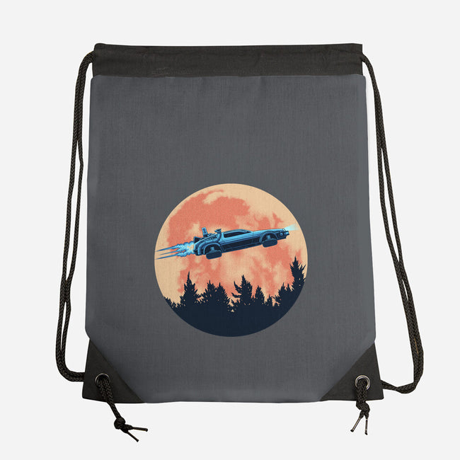 Sky Of The Future-None-Drawstring-Bag-rmatix