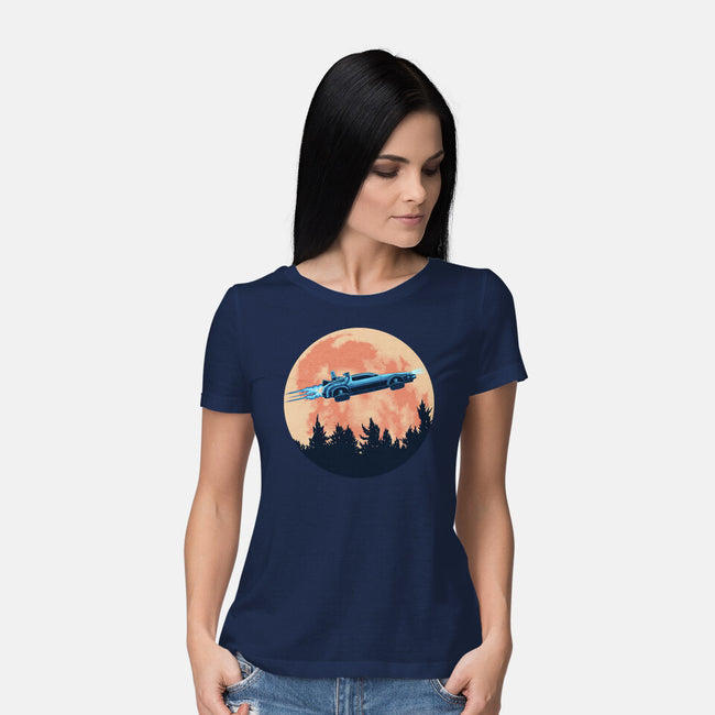 Sky Of The Future-Womens-Basic-Tee-rmatix