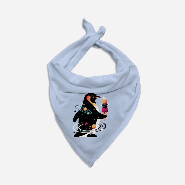 Space Penguin-Cat-Bandana-Pet Collar-NemiMakeit