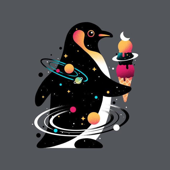 Space Penguin-Womens-V-Neck-Tee-NemiMakeit