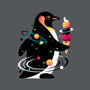 Space Penguin-None-Polyester-Shower Curtain-NemiMakeit