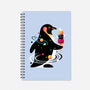 Space Penguin-None-Dot Grid-Notebook-NemiMakeit