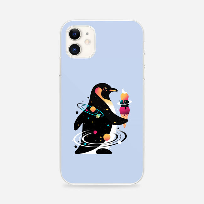 Space Penguin-iPhone-Snap-Phone Case-NemiMakeit