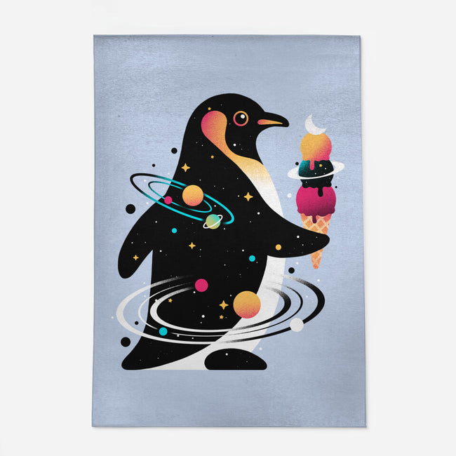 Space Penguin-None-Outdoor-Rug-NemiMakeit